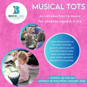 Musical Tots 0-3yrs First 4 Sessions