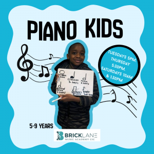 Piano Kids 5-9 yrs First 4 Sessions