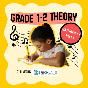 Grade 1 -2 Theory First 4 Sessions